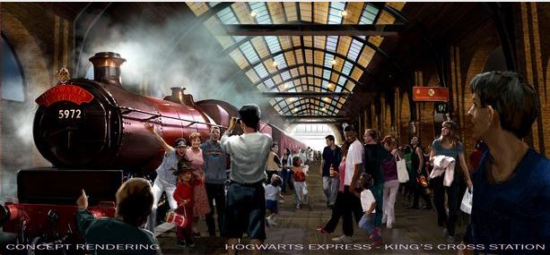 harry potter in universal studios