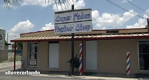pine hills barber shop had stripper pole