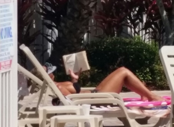 orlando poolside hot babe