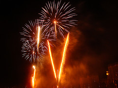Lake Eola Fireworks